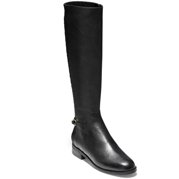 Cole Haan Black Over the Knee Boots - Picture 8 of 13